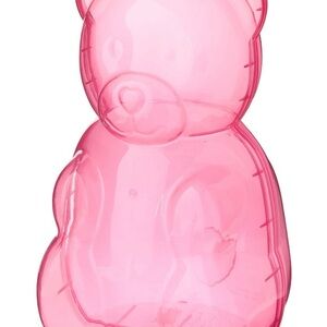 SET OF THREE Way To Celebrate Valentine’s Day Pink Gummy Bear Containers